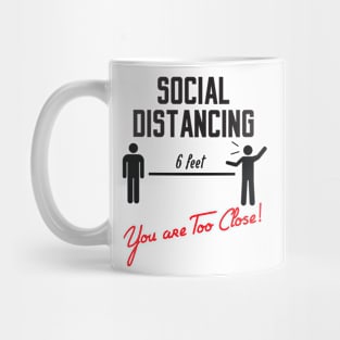 social distancing Mug